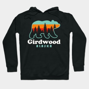 Girdwood Alaska Bear Vacation Trip Hoodie